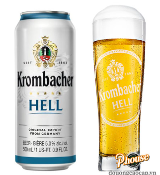 Bia Lon Krombacher Hell
