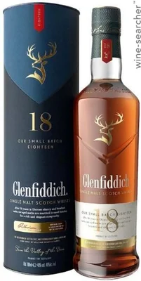 Glenfiddich 18 Year Old Single Malt Scotch Whisky